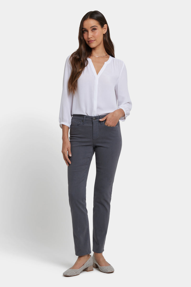 NYDJ Sheri Slim Jeans - Vintage Charcoal