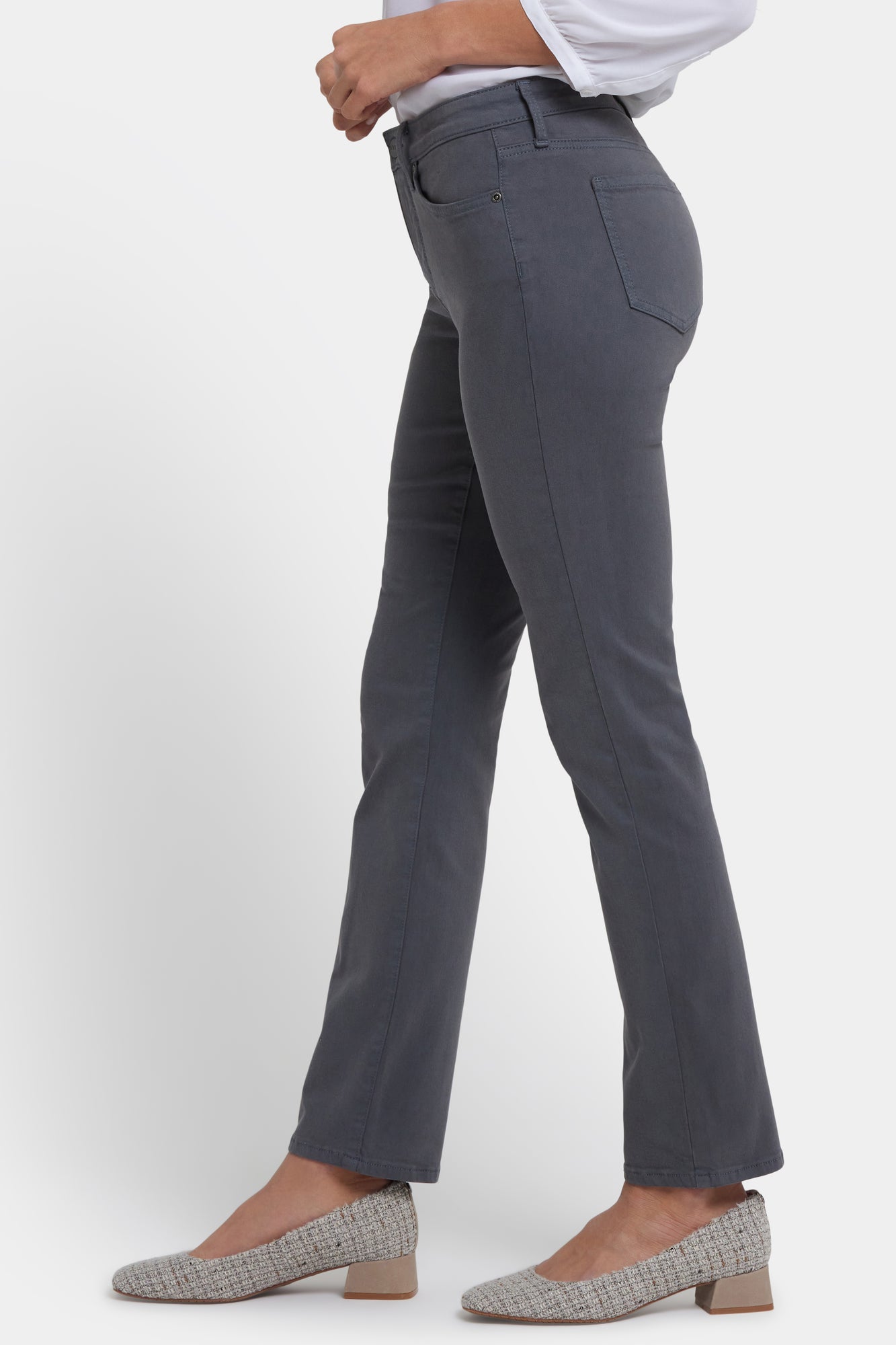 NYDJ Sheri Slim Jeans - Vintage Charcoal