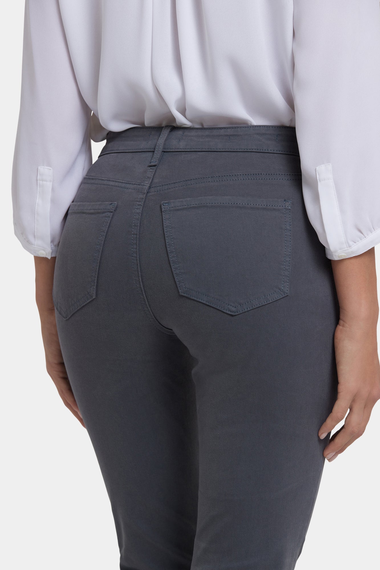 NYDJ Sheri Slim Jeans - Vintage Charcoal