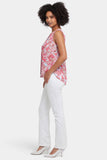 NYDJ Sleeveless Pintuck Blouse - Luciana