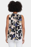 NYDJ Sleeveless Pintuck Blouse - La Granadella
