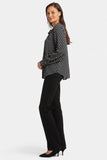 NYDJ Tie-Neck Blouse - Pearl Medallion