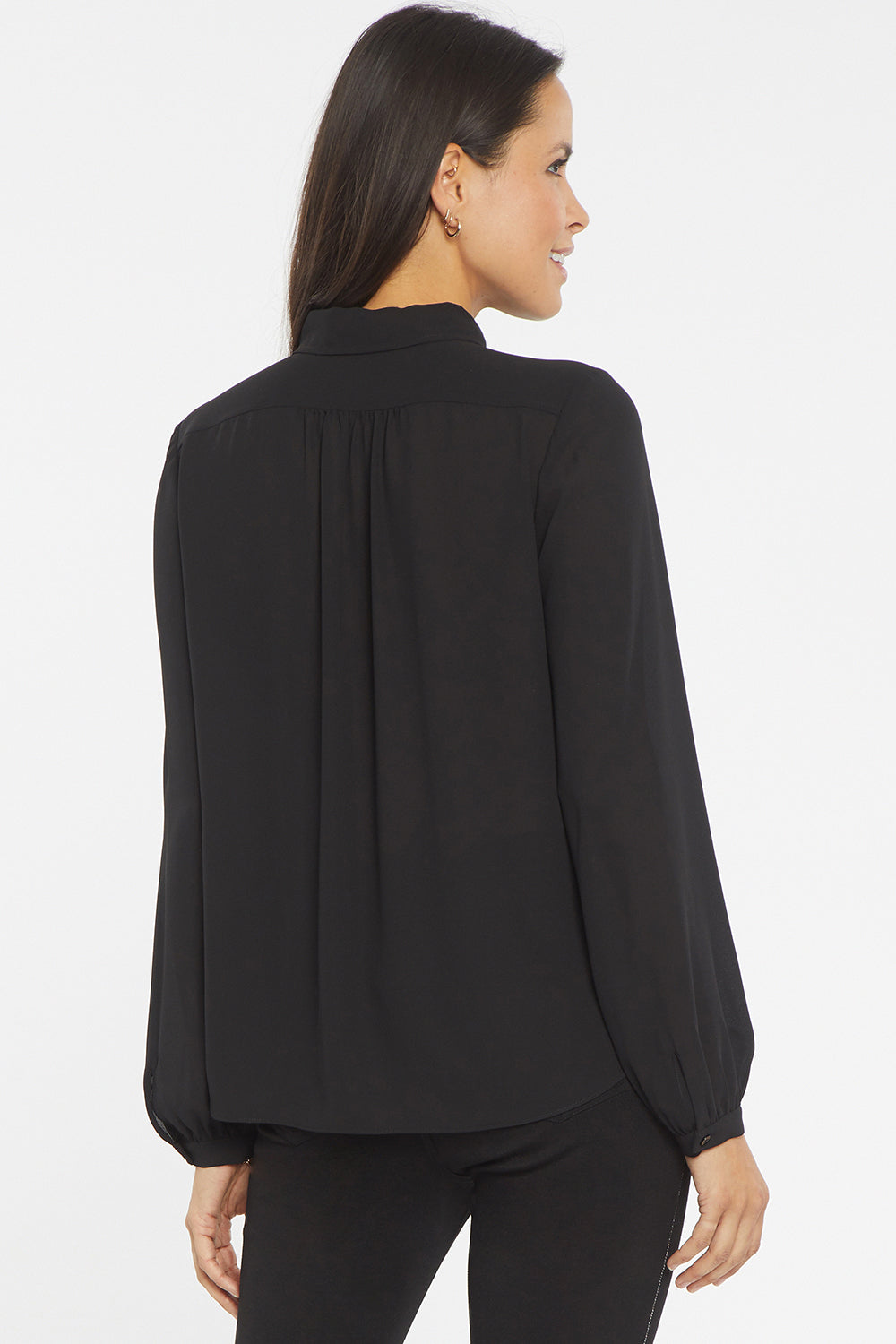 NYDJ Modern Blouse - Black