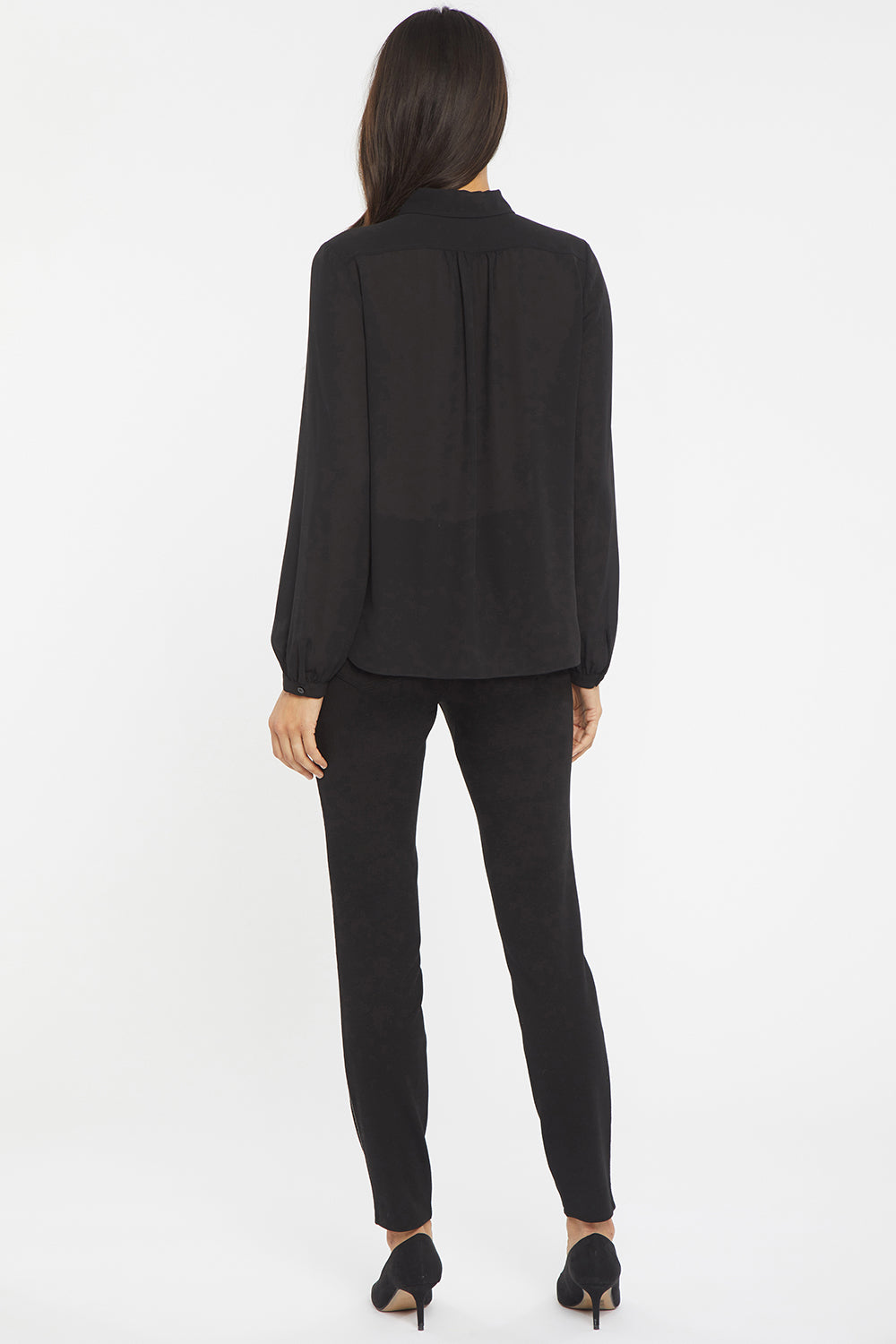 NYDJ Modern Blouse - Black