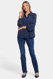 NYDJ Modern Blouse - Oxford Navy