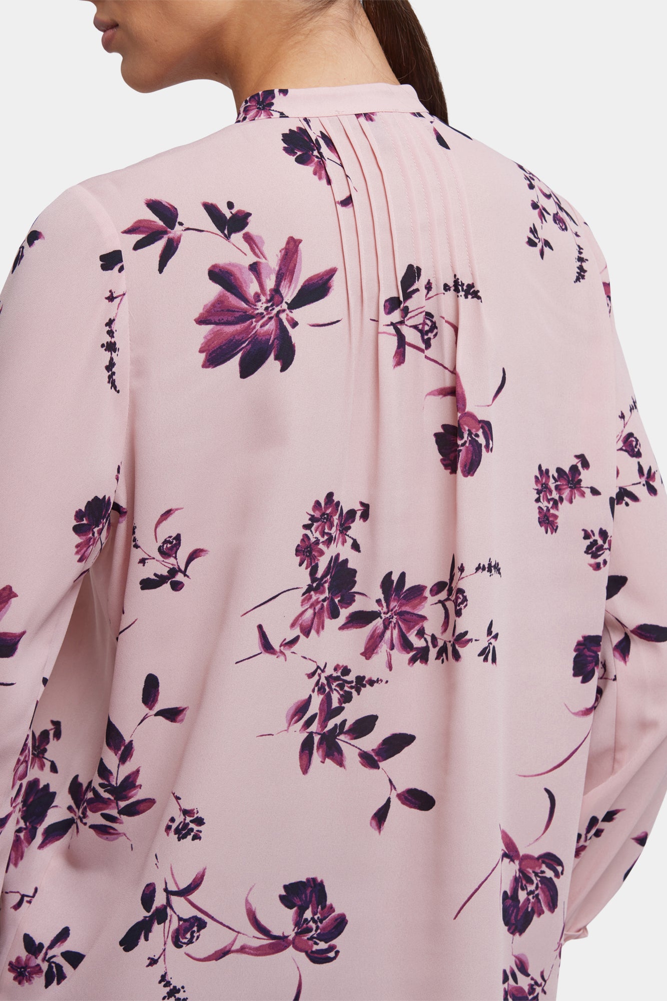 NYDJ Pleated Peasant Blouse - Petite Palais