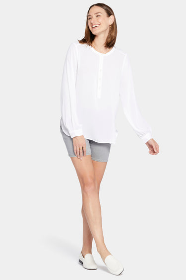 NYDJ Simone Blouse - Optic White