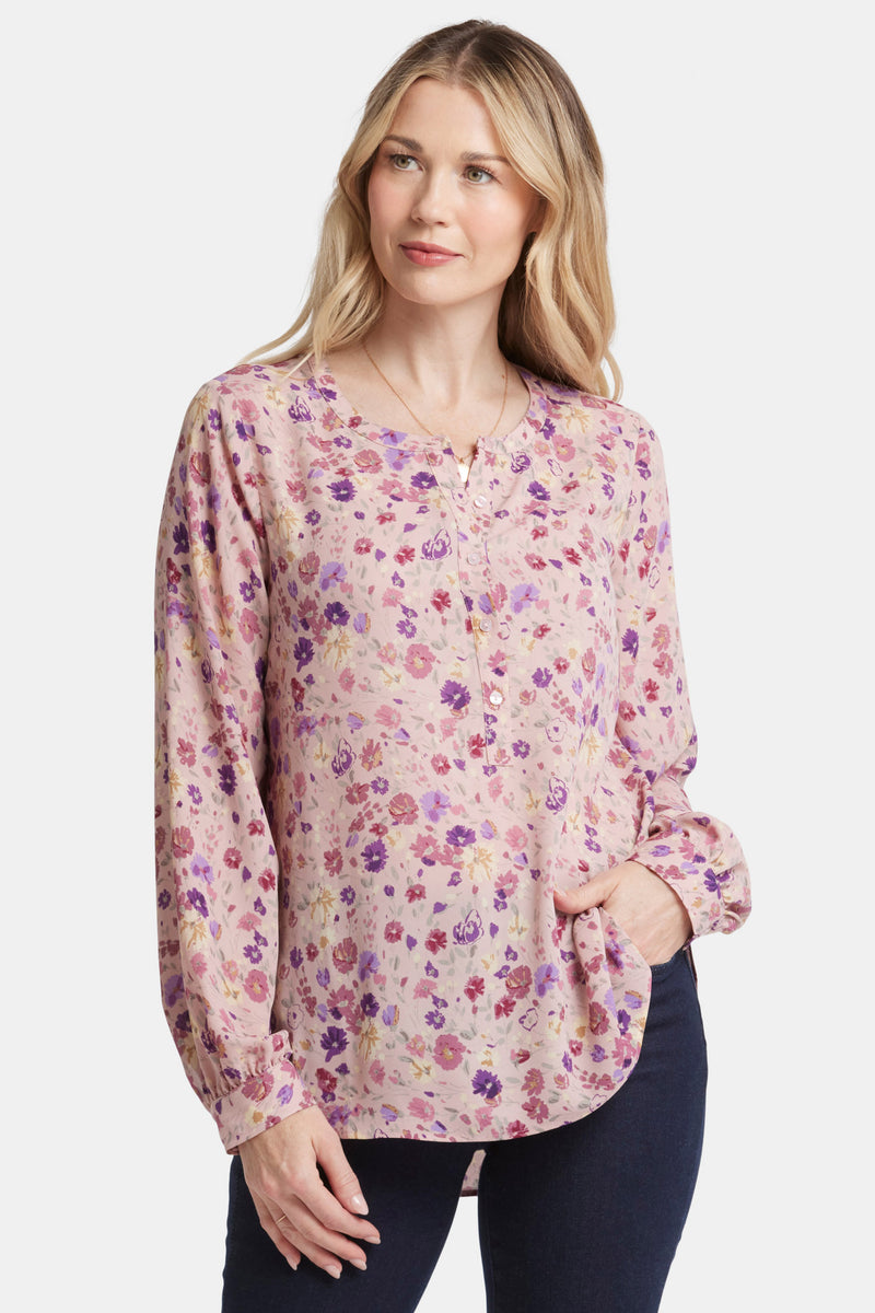 NYDJ Simone Blouse - Meadowood