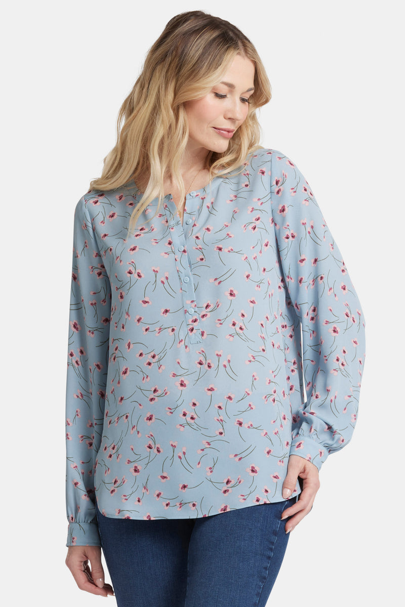 NYDJ Simone Blouse - Mountain Petals