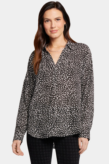 NYDJ Becky Blouse  - Dillon Dots