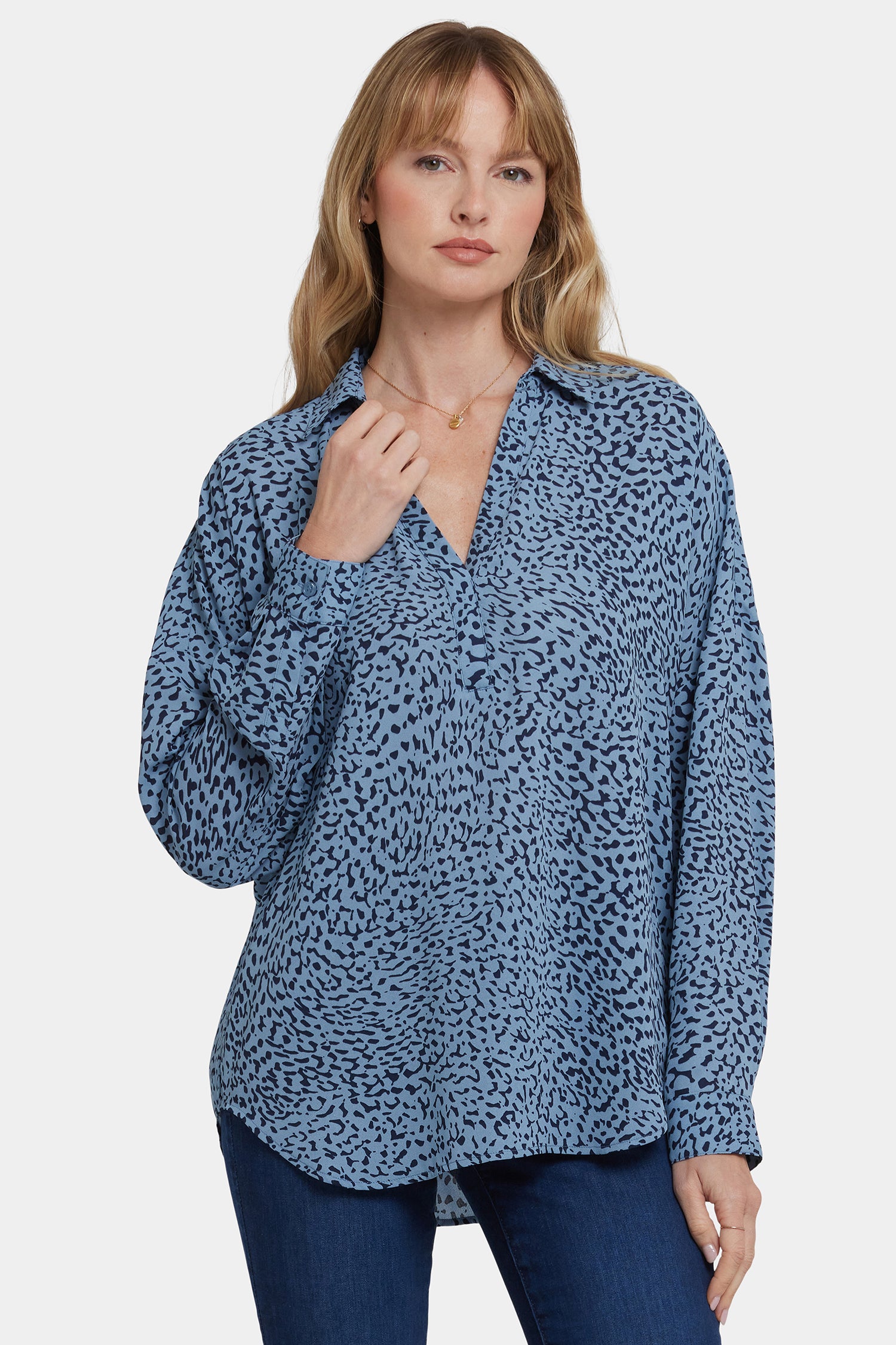 Becky Blouse - Charlottesville Multi | NYDJ