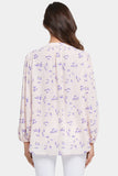 NYDJ Puff Sleeved Popover Top - Serra de Mar