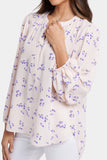 NYDJ Puff Sleeved Popover Top - Serra de Mar