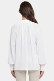 NYDJ Gemma Blouse - Optic White