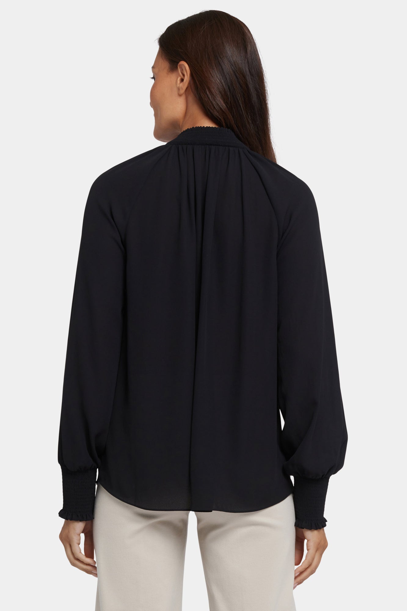 NYDJ Gemma Blouse - Black