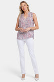 NYDJ Sleeveless Gemma Blouse - Calanda