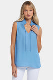 NYDJ Sleeveless Gemma Blouse - Pacific Coast