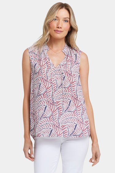 NYDJ Sleeveless Gemma Blouse - Calanda