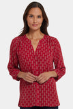 NYDJ Pintuck Blouse - Jacqueline