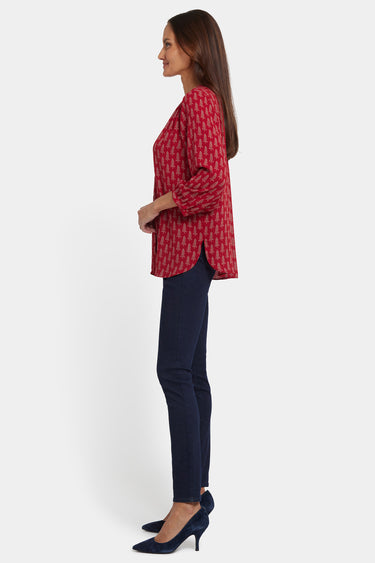 NYDJ Pintuck Blouse - Jacqueline