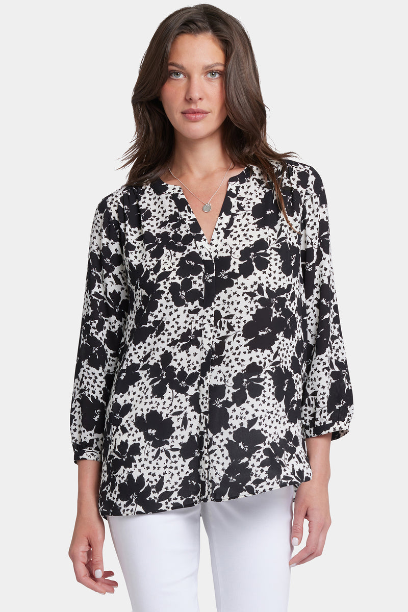 NYDJ Pintuck Blouse - Lauroeta