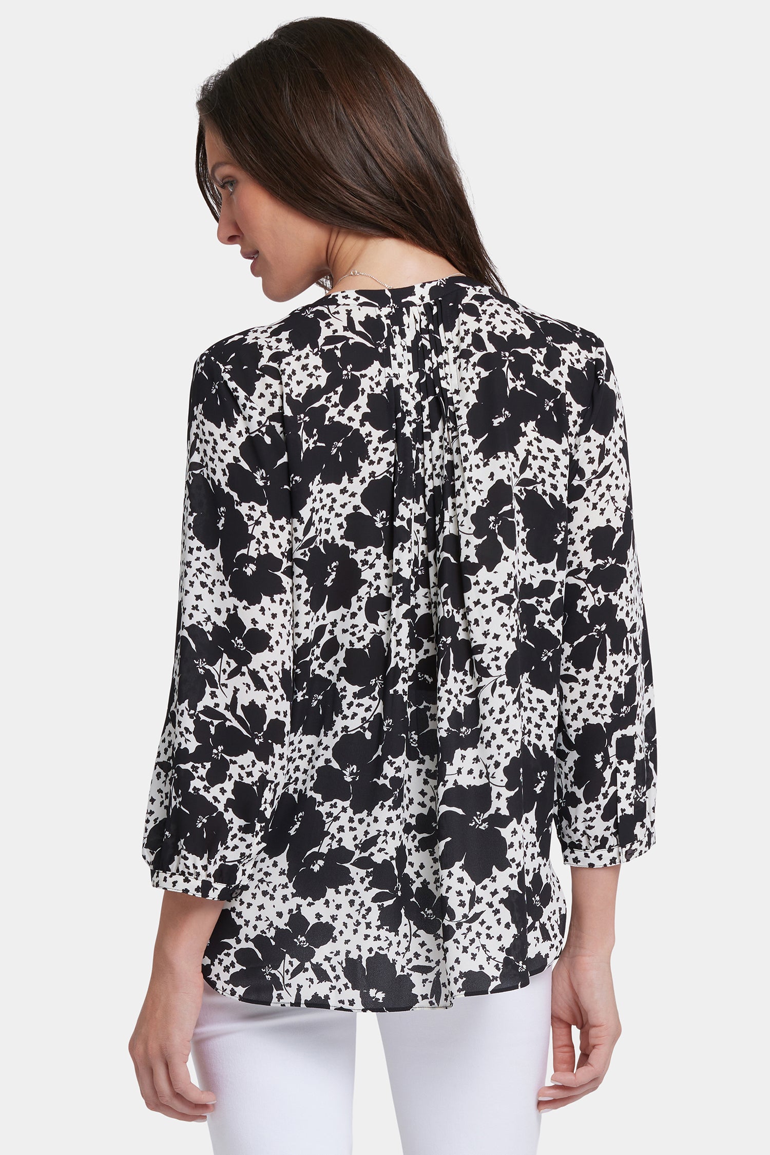 Pintuck Blouse - Lauroeta Multi | NYDJ