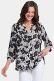 NYDJ Pintuck Blouse - Lauroeta
