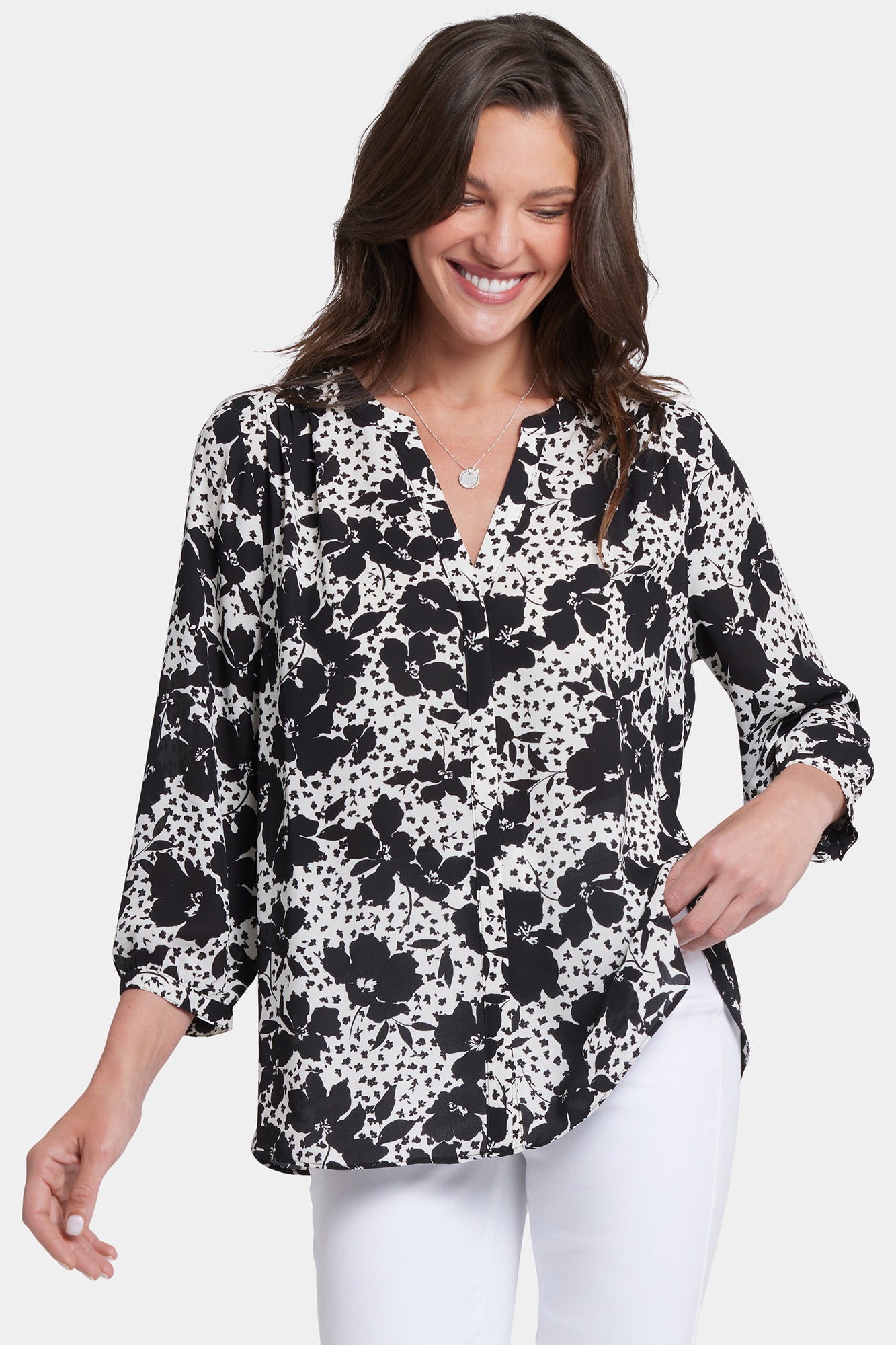NYDJ Pintuck Blouse - Lauroeta