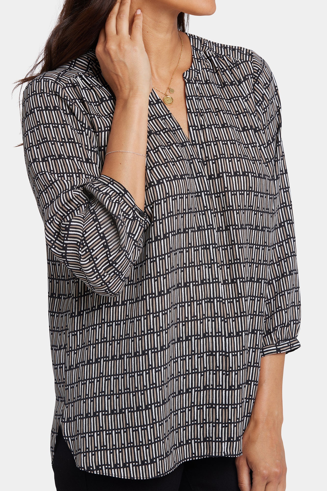 NYDJ Pintuck Blouse - Arrieta