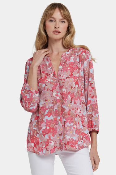 NYDJ Pintuck Blouse - Luciana