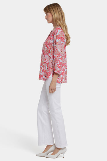 NYDJ Pintuck Blouse - Luciana