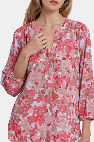 NYDJ Pintuck Blouse - Luciana