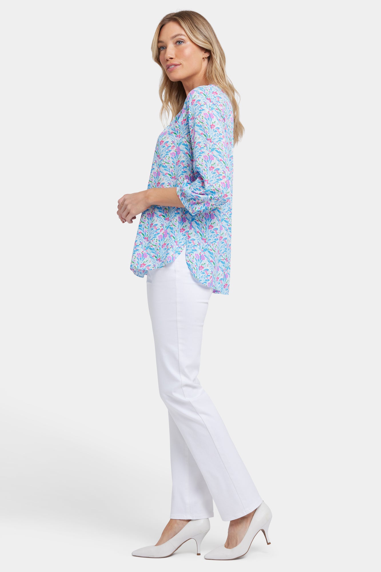 NYDJ Pintuck Blouse - Serafia