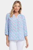 NYDJ Pintuck Blouse - Serafia
