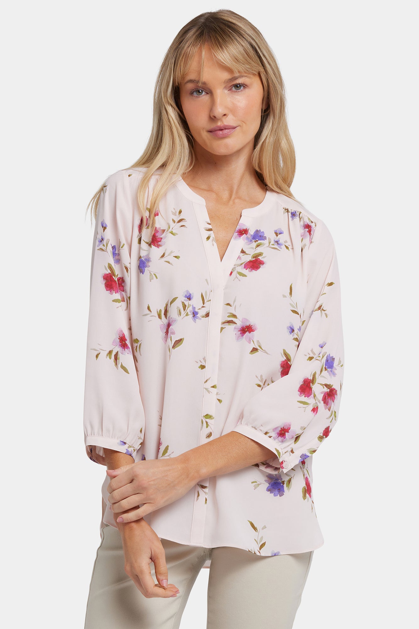 NYDJ Pintuck Blouse - Lleida
