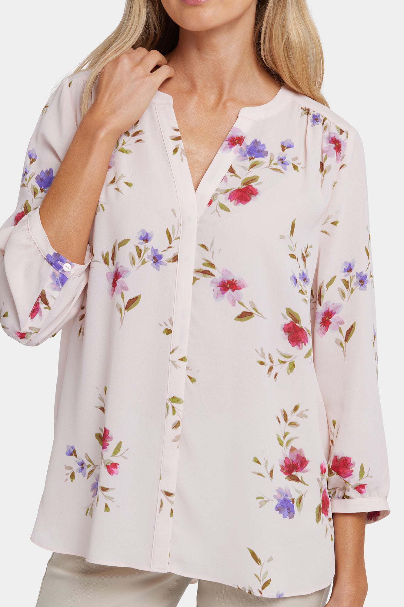 NYDJ Pintuck Blouse - Lleida