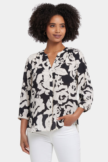 NYDJ Pintuck Blouse - La Solana
