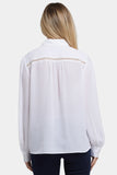 NYDJ Tiffany Blouse - Optic White