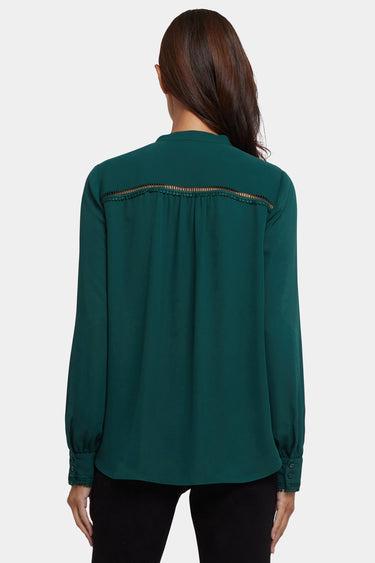 NYDJ Janie Blouse - Pine Forest