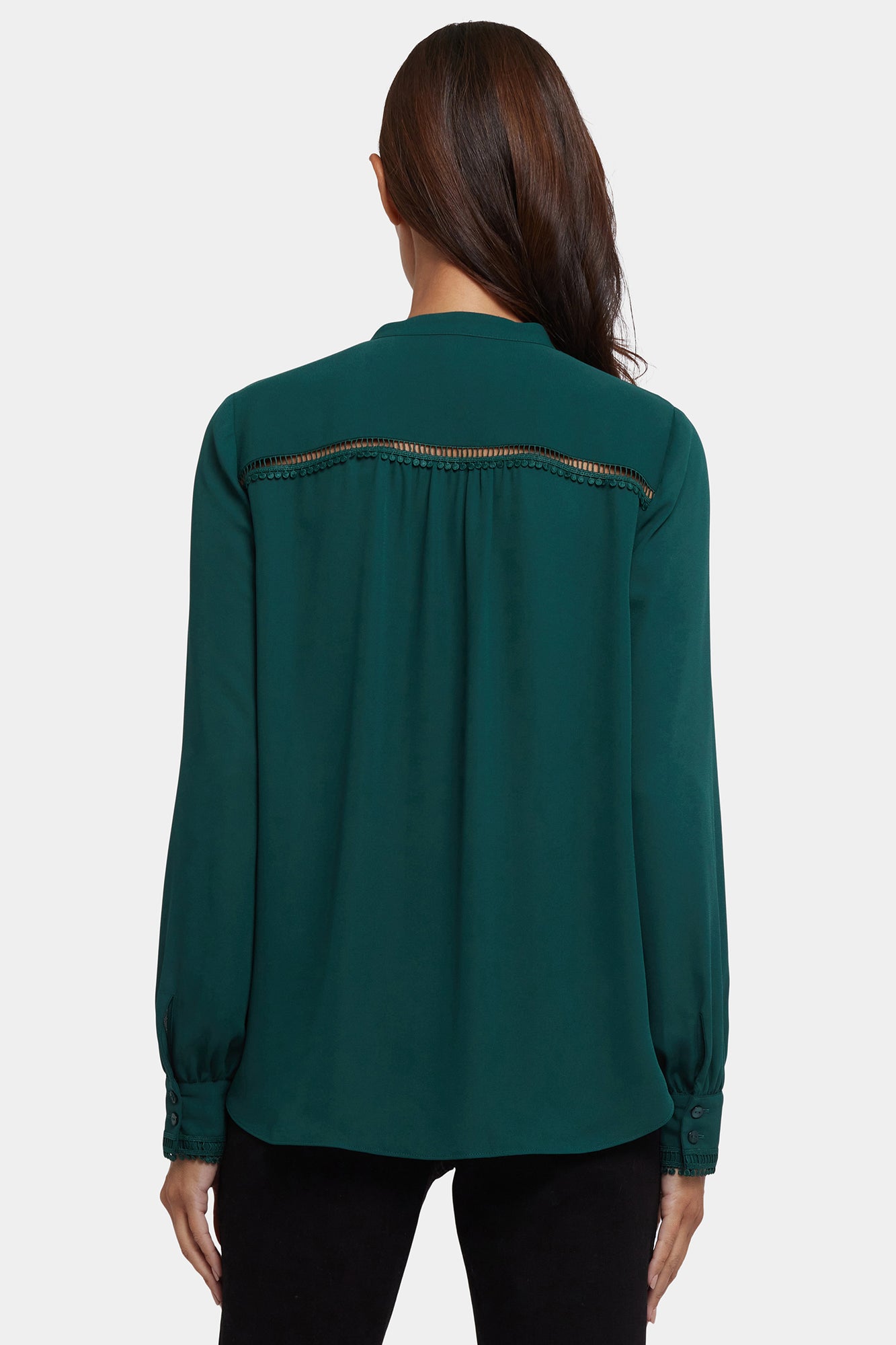 NYDJ Janie Blouse - Pine Forest