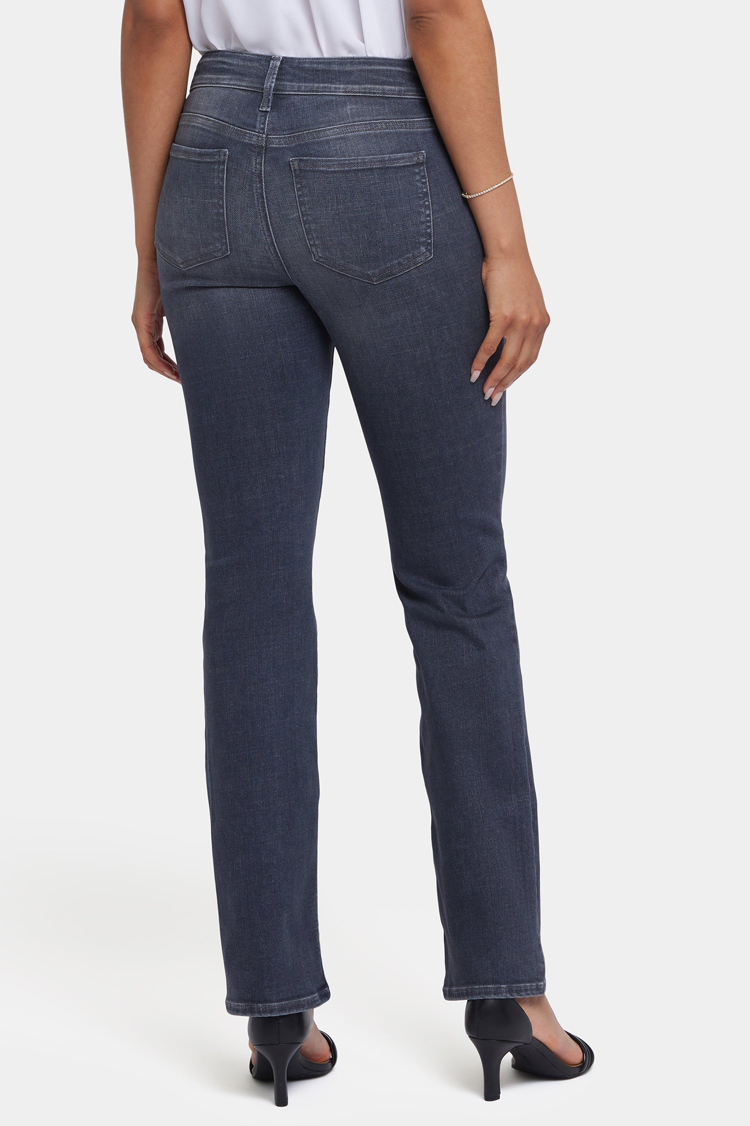 Marilyn Straight Jeans - Eastlake Grey | NYDJ
