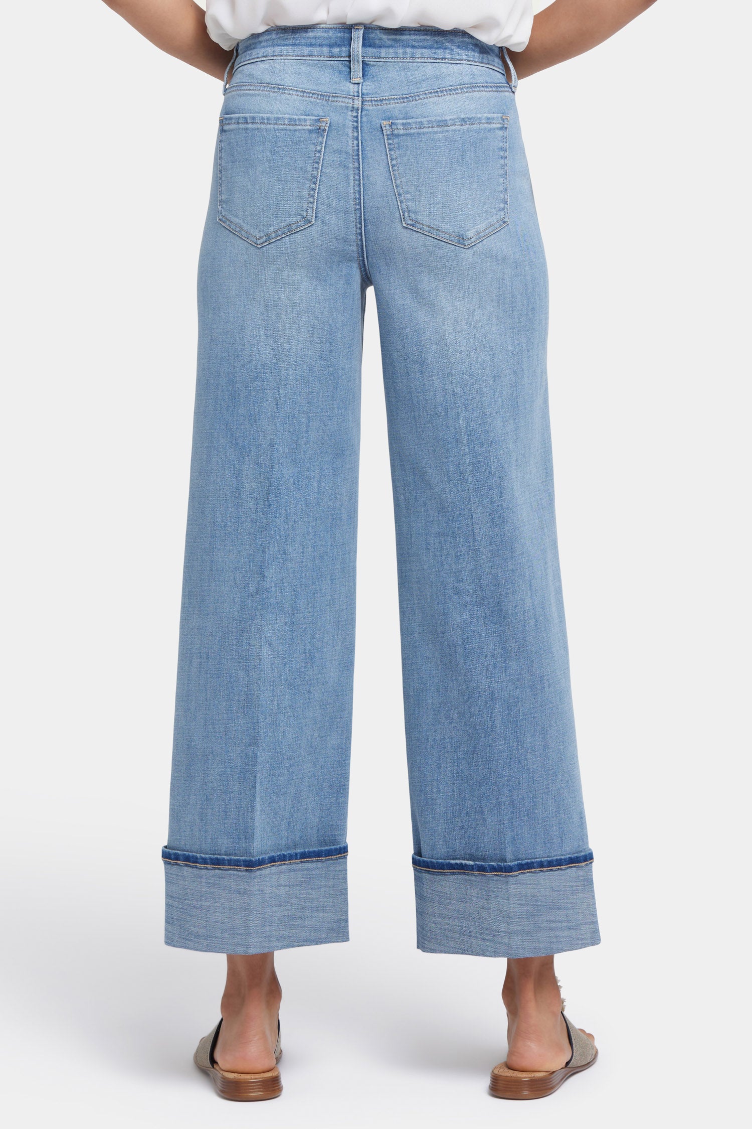 Teresa Wide Leg Jeans With High Rise, 28