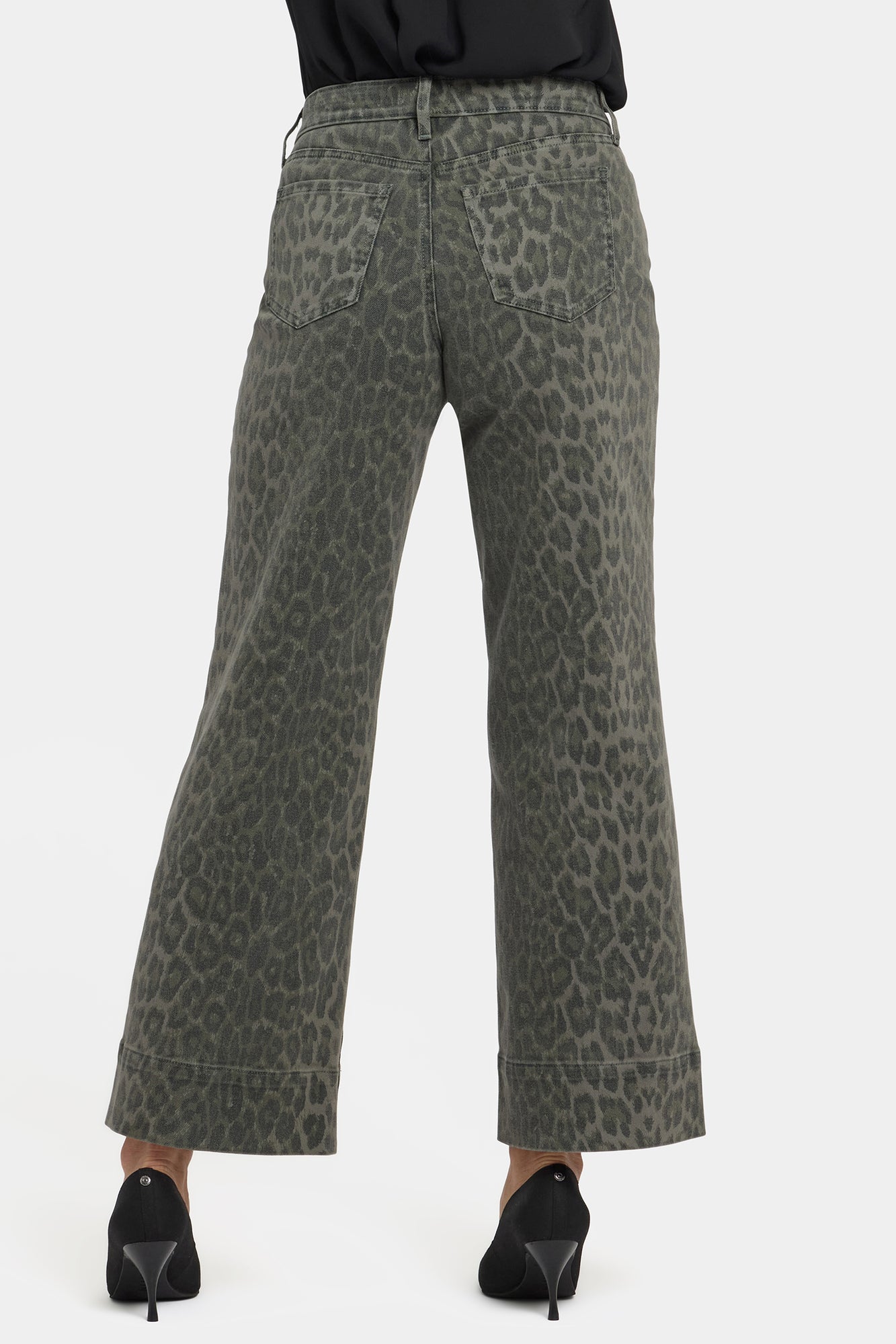 NYDJ Teresa Wide Leg Ankle Jeans With 3