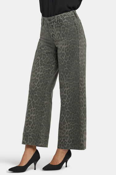 NYDJ Teresa Wide Leg Ankle Jeans With 3