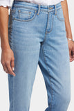 NYDJ Margot Girlfriend Jeans With Roll Cuffs - Corfu