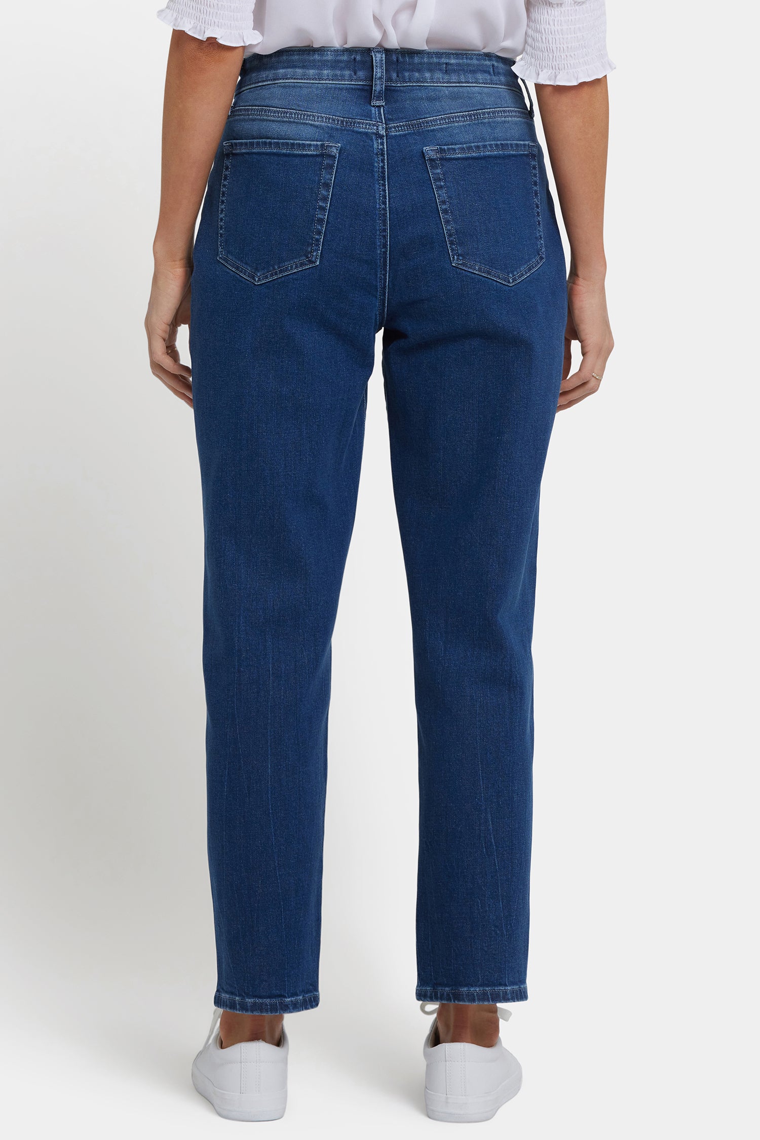 Boyfriend Jeans With Super High Rise - Cool Marine Blue | NYDJ