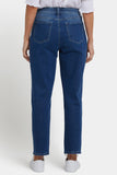 NYDJ Boyfriend Jeans With Super High Rise - Cool Marine
