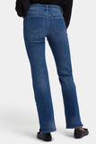 NYDJ Ava Flared Jeans With Side Button Plackets - Lake Notre-Dame
