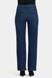 NYDJ Brooke Loose Straight Jeans With Rhinestones - Louvre Sapphire