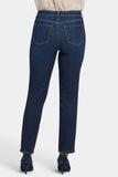 NYDJ Margot Girlfriend Jeans With Front Seam Detail - Midnight Breeze